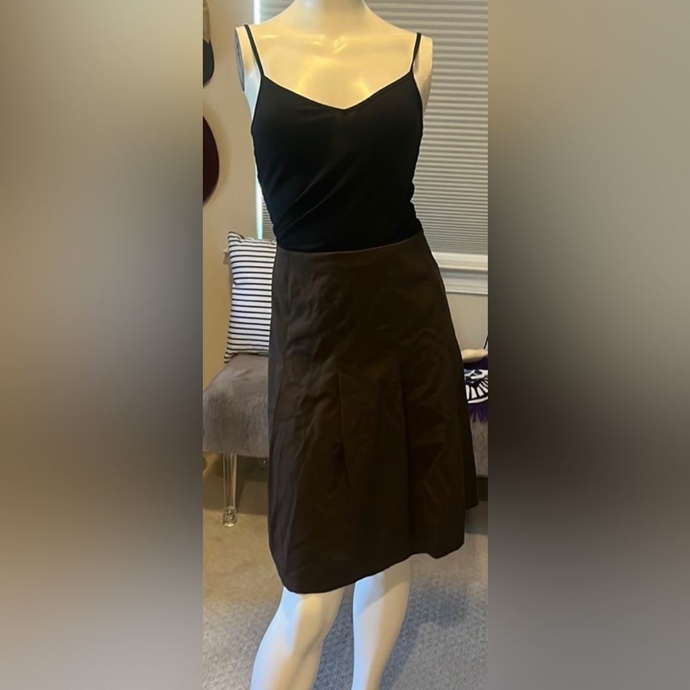 Banana Republic brown knee length skirt size 2